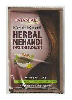 Patanjali – Herbal Mehandi – Dark Brown – 20gms - Indian Big Bazar
